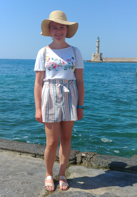 Chania, Crete, here I am visiting the harbour